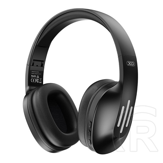 XO be39 bluetooth fejhallgató sztereo (v5.3, mikrofon, összehajtható) fekete