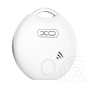 XO bluetooth nyomkövető (kulcstartóra, táskára, autóba, valós idejű nyomkövetés, cr2032 elem) fehér