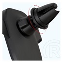 XO c37 autós tartó (szellőzőre, gravitációs, 360°, 4-6" méret) fekete