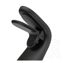 XO c82 autós tartó (szellőzőre, 360°, mágneses, 4-6,7" méret, szálcsiszolt minta) fekete