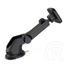 XO c83 autós tartó (szellőzőre, 360°, állítható kar, mágneses, 4-6,7" méret) fekete