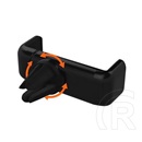 XO c8 autós tartó (szellőzőre, 360°, 60-85mm széles) fekete