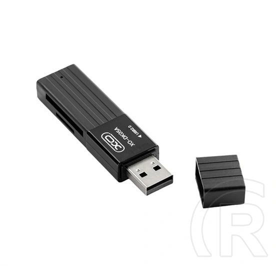 XO dk05a kártyaolvasó (usb - sd/ microsd) fekete