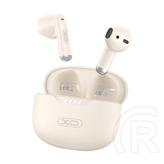 XO g50 bluetooth fülhallgató sztereo (v5.4, tws, mikrofon + töltőtok) bézs