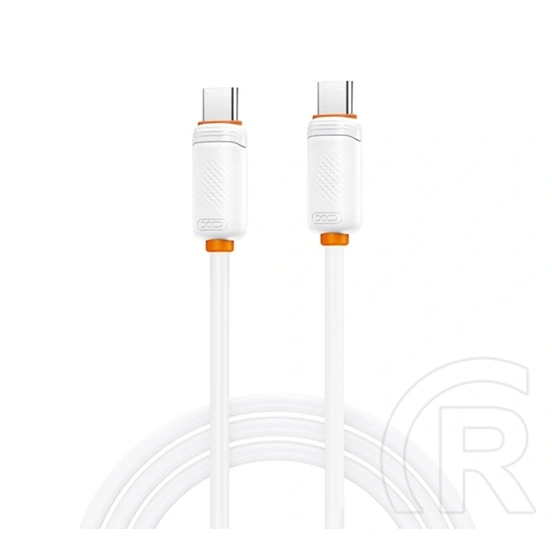 XO nb-q298 adatkábel (type-c - type-c, 240w, pd gyorstöltő, 100cm) fehér