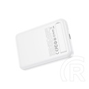 XO pr264 vésztöltő type-c aljzat(10000mah, 20w, gyorstöltő, wireless, magsafe, kitámasztó, led jelzés)fehér