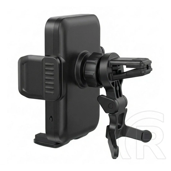 XO wx046 autós tartó (szellőzőre, wireless, 15w, gravitációs, 4.7-7" méret) fekete