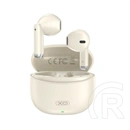 XO x33 bluetooth fülhallgató sztereo (v5.3, tws, mikrofon, zajszűrő + töltőtok) bézs