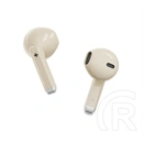 XO x33 bluetooth fülhallgató sztereo (v5.3, tws, mikrofon, zajszűrő + töltőtok) bézs