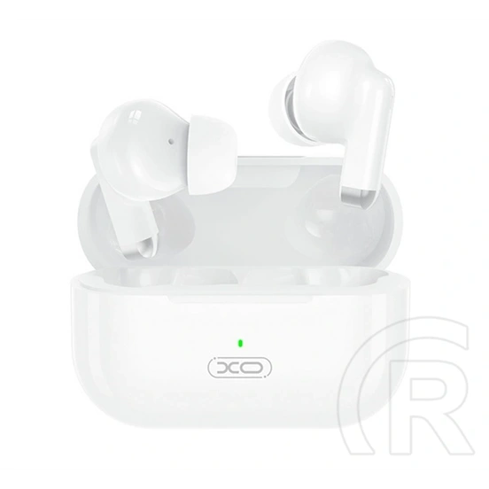 XO x40 bluetooth fülhallgató sztereo (v5.3, tws, mikrofon + töltőtok) fehér