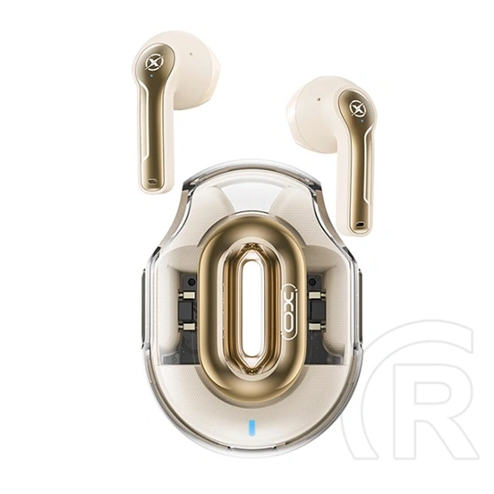 XO x43 bluetooth fülhallgató sztereo (v5.4, tws, mikrofon + töltőtok) bézs