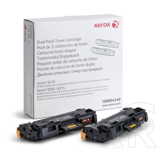 Xerox 106R04349 toner (dupla, fekete)