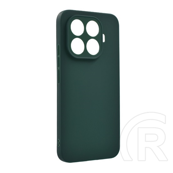 Xiaomi 15T Pro Szilikon telefonvédő (matt) SÖTÉTZÖLD