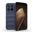 Xiaomi 15T Pro Szilikon telefonvédő (ütésállóság, kameravédő, 3D) SÖTÉTKÉK