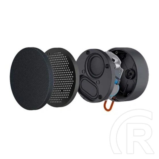 Xiaomi Mi Portable Bluetooth hordozható hangszóró (v5.0, 3 W, 10 óra üzemidő, IP67, USB-C, TWS, mikrofon, szürke)