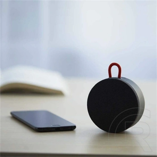 Xiaomi Mi Portable Bluetooth hordozható hangszóró (v5.0, 3 W, 10 óra üzemidő, IP67, USB-C, TWS, mikrofon, szürke)
