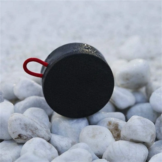 Xiaomi Mi Portable Bluetooth hordozható hangszóró (v5.0, 3 W, 10 óra üzemidő, IP67, USB-C, TWS, mikrofon, szürke)