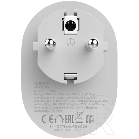 Xiaomi Smart Plug 2 Wi-Fi-s okos konnektor