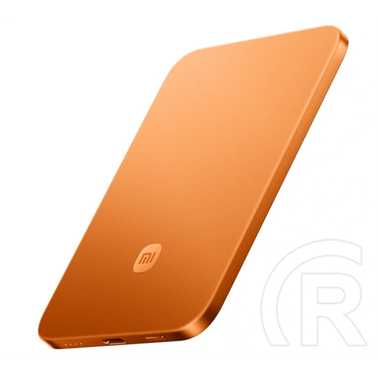 Xiaomi UltraThin Magnetic Power Bank 5000 15W Narancs