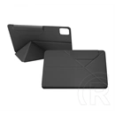 Xiaomi Xiaomi Pad 8 Pro  tok álló, bőr hatású (aktív flip, oldalra nyíló, trifold, asztali tartó) sötétszürke