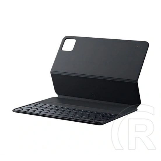 Xiaomi Xiaomi Pad 8 Pro  tok álló, bőr hatású (flip, ultravékony, bluetooth billentyűzet, angol nyelvű) sötétszürke