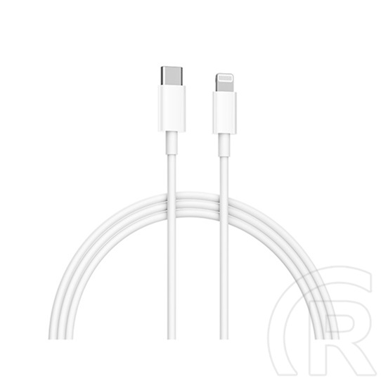 Xiaomi adat- és töltőkábel (USB-C dugó / Lightning 8 pin dugó, 1 m, fehér)