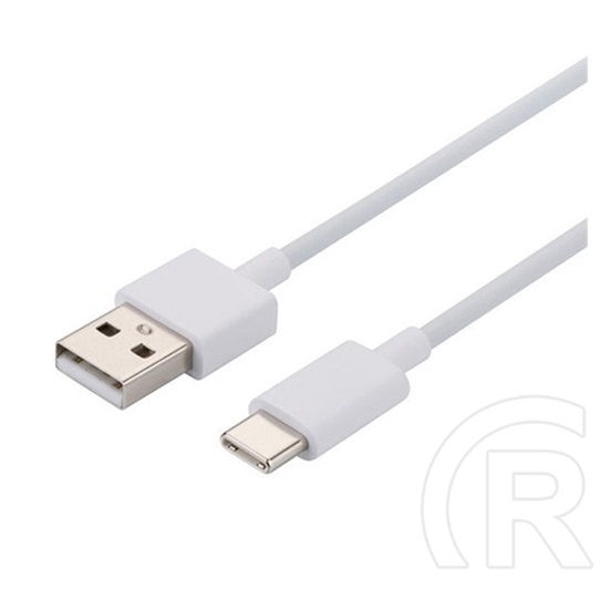 Xiaomi adatkábel és töltő (usb - type-c, 3a, gyorstöltés támogatás, 100cm) fehér