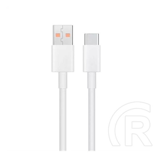 Xiaomi adatkábel és töltő (usb - type-c, 6a, gyorstöltés támogatás, 100cm) fehér