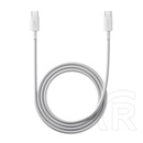 Xiaomi adatkábel (type-c - type-c, 6a, gyorstöltő, cipőfűző, 100cm) fehér