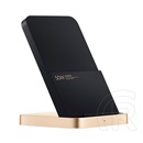 Xiaomi asztali töltő (50w, gyorstöltés támogatás, qi wireless, vezeték nélküli töltés) fekete