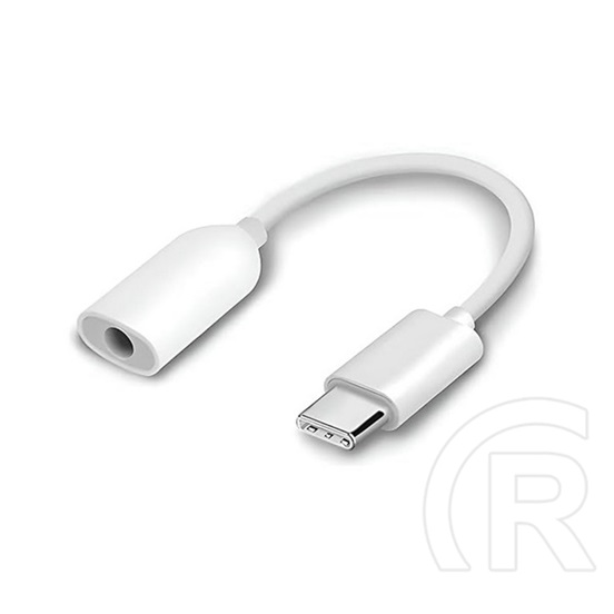 Xiaomi audió adapter kábel (3.5mm jack aljzat - type-c) fehér