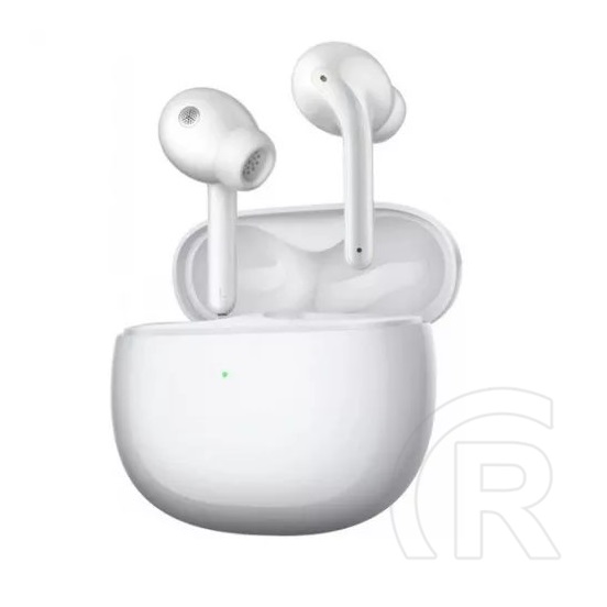 Xiaomi buds 3 bluetooth fülhallgató sztereo (v5.2, tws, mikrofon, aktív zajszűrő, ip54 + töltőtok) fehér