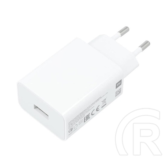 Xiaomi hálózati töltő usb aljzat (5v / 3000ma, 33w, pd gyorstöltés támogatás) fehér OEM