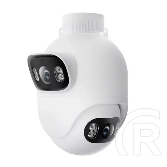 Xiaomi imilab ec6 dual wifi biztonsági kültéri kamera (360°-os, éjjellátó, mozgásérzékelés, kettős látómező, ip66) fehér