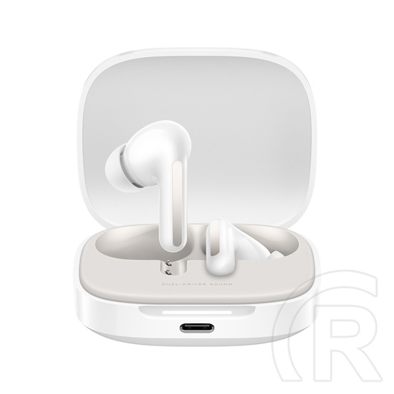 Xiaomi redmi buds 6 bluetooth fülhallgató sztereo (v5.4, tws, aktív zajszűrő, mikrofon + töltőtok) fehér