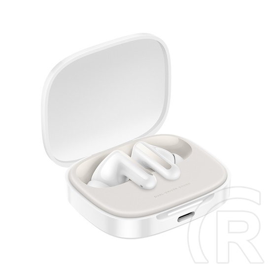 Xiaomi redmi buds 6 bluetooth fülhallgató sztereo (v5.4, tws, aktív zajszűrő, mikrofon + töltőtok) fehér
