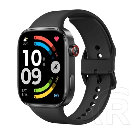 Xiaomi redmi watch 6 active okosóra (szilikon szíj, aktivitásmérő, pulzusmérő, 5 atm vízálló, 140+ sport mód) fekete