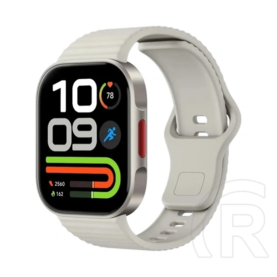 Xiaomi redmi watch 6 lite okosóra (beépített gps, szilikon szíj, aktivitásmérő, pulzusmérő, vízálló, 5atm) világosszürke