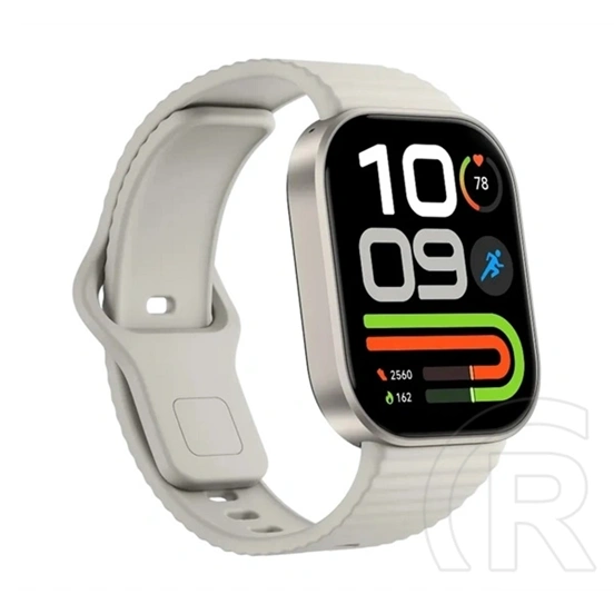 Xiaomi redmi watch 6 lite okosóra (beépített gps, szilikon szíj, aktivitásmérő, pulzusmérő, vízálló, 5atm) világosszürke