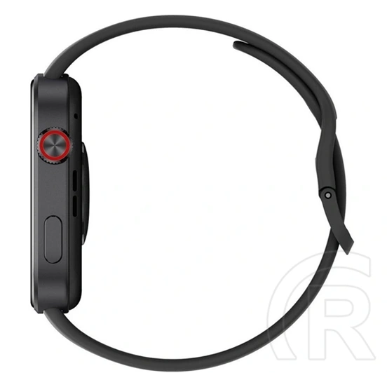 Xiaomi redmi watch 6 nfc okosóra (szilikon szíj, aktivitásmérő, pulzusmérő, gps, 5atm, vízálló, nfc) fekete