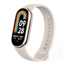 Xiaomi smart band 8 bluetooth okoskarkötő (v5.3, aktivitásmérő, alvásmonitor, 120 sport mód, vízálló, 5 atm) pezsgő