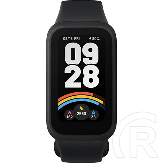 Xiaomi smart band 9 active bluetooth okoskarkötő (v5.3, aktivitásmérő, alvásmonitor, 50 sport mód, vízálló) fekete