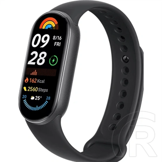 Xiaomi smart band 9 active bluetooth okoskarkötő (v5.3, aktivitásmérő, alvásmonitor, 50 sport mód, vízálló) fekete