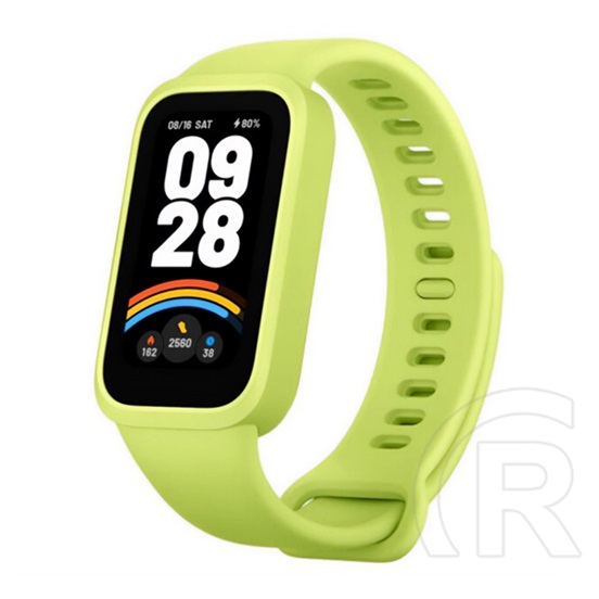 Xiaomi smart band 9 active okoskarkötő (v5.3, aktivitásmérő, alvásmonitor, 50 sport mód, vízálló) világoszöld