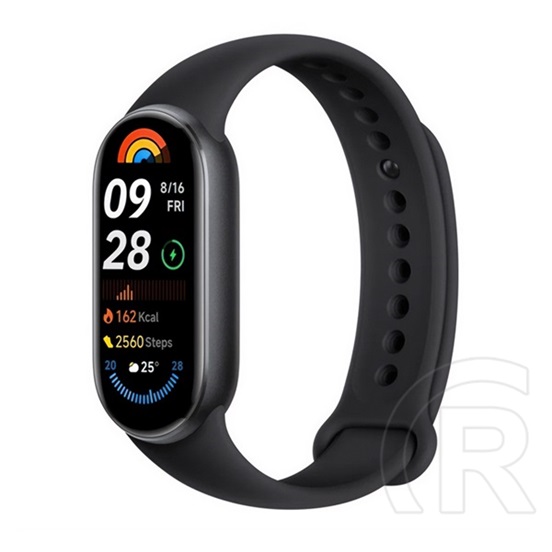 Xiaomi smart band 9 bluetooth okoskarkötő (v5.4, aktivitásmérő, alvásmonitor, 150 sport mód, vízálló, 5 atm) fekete