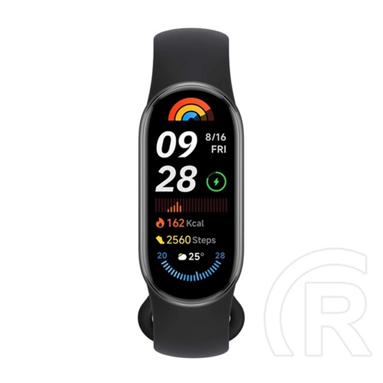 Xiaomi smart band 9 bluetooth okoskarkötő (v5.4, aktivitásmérő, alvásmonitor, 150 sport mód, vízálló, 5 atm) fekete
