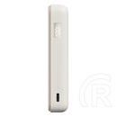 Xiaomi super slim vésztöltő type-c aljzat (5000mah, 22.5w, gyorstöltő, magsafe) bézs