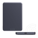 Xiaomi super slim vésztöltő type-c aljzat (5000mah, 22.5w, gyorstöltő, magsafe) fekete