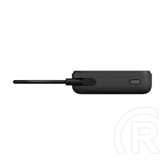 Xiaomi vésztöltő type-c aljzat (10000mah, 33w, gyorstöltő, wireless, mágneses, kitámasztó, led jelzés) sötétszürke