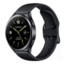 Xiaomi watch 2 okosóra (46mm, szilikon szíj, aktivitásmérő, pulzusmérő, 160 sportmód, vízálló, 5 atm) fekete